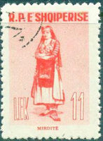 Albania 1961 National Folklore Costumes-Stamps-Albania-StampPhenom