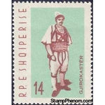 Albania 1962 Man from Gjirokastër-Stamps-Albania-StampPhenom