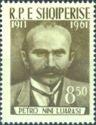 Albania 1962 Petro Nini Luarasi (1864-1911), Albanian journalist-Stamps-Albania-StampPhenom