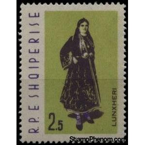 Albania 1962 Woman from Lunxhëri-Stamps-Albania-StampPhenom