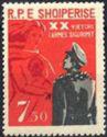 Albania 1963 "Albania" Decorating Police Officer-Stamps-Albania-StampPhenom