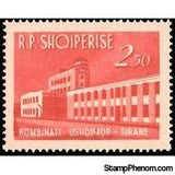 Albania 1963 Industrial Buildings-Stamps-Albania-StampPhenom