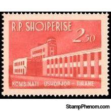 Albania 1963 Industrial Buildings-Stamps-Albania-StampPhenom