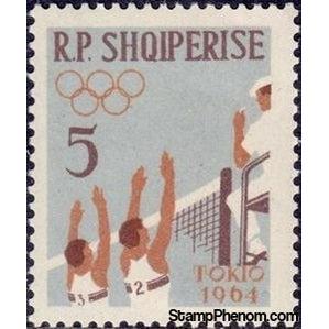 Albania 1963 Volleyball-Stamps-Albania-StampPhenom