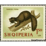 Albania 1964 Beech Marten (Martes foina)-Stamps-Albania-StampPhenom