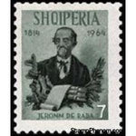 Albania 1964 Girolamo de Rada (1814-1903), Albanian writer-Stamps-Albania-StampPhenom