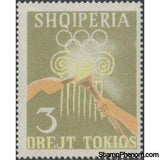 Albania 1964 Summer Olympic Games - Tokyo '64-Stamps-Albania-StampPhenom