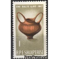 Albania 1965 Amphora-Stamps-Albania-StampPhenom