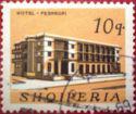 Albania 1965 Buildings-Stamps-Albania-StampPhenom