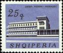 Albania 1965 Buildings-Stamps-Albania-StampPhenom