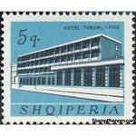 Albania 1965 Buildings-Stamps-Albania-StampPhenom