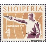 Albania 1965 ‭Pistol shooting-Stamps-Albania-StampPhenom