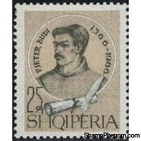 Albania 1966 Pjetër Budi (1566-1622), writer of early Albanian literature-Stamps-Albania-Mint-StampPhenom