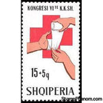 Albania 1967 6th congress of the Albanian Red Cross-Stamps-Albania-StampPhenom