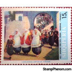 Albania 1967 Paintings-Stamps-Albania-StampPhenom