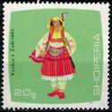 Albania 1967 Regional Costumes-Stamps-Albania-StampPhenom