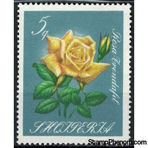 Albania 1967 Roses-Stamps-Albania-StampPhenom