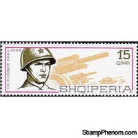 Albania 1968 25th anniversary of the People's Army-Stamps-Albania-StampPhenom