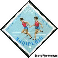 Albania 1968 Summer Olympic Games 1968 - Mexico City-Stamps-Albania-StampPhenom