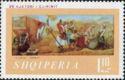 Albania 1969 25th anniversary of the Liberation. Paintings-Stamps-Albania-StampPhenom