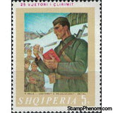 Albania 1969 25th anniversary of the Liberation. Paintings-Stamps-Albania-StampPhenom