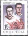 Albania 1969 Contemporary Heroes-Stamps-Albania-StampPhenom