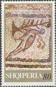 Albania 1969 Greco-Roman Mosaics-Stamps-Albania-StampPhenom