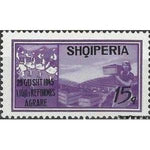 Albania 1970 25th anniversary of the Agrarian Reform Law-Stamps-Albania-StampPhenom