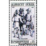 Albania 1971 500th anniversary of Albrecht Dürer's birth-Stamps-Albania-StampPhenom