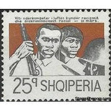 Albania 1971 International Year Against Racial Discrimination-Stamps-Albania-StampPhenom