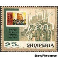 Albania 1974 30th Liberation Anniversary-Stamps-Albania-StampPhenom