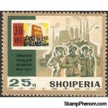 Albania 1974 30th Liberation Anniversary-Stamps-Albania-StampPhenom