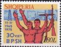 Albania 1975 30th anniversary of the ‭Albanian Trade Unions-Stamps-Albania-StampPhenom