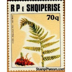 Albania 1976 Fern (Polistichum filix mas)-Stamps-Albania-StampPhenom