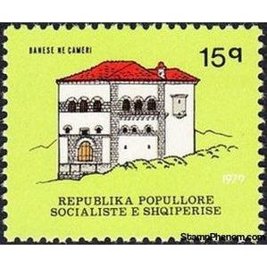 Albania 1979 Traditional Albanian houses-Stamps-Albania-StampPhenom