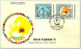 Albania 1992 Albania's Admission to European Security & Co-operation Conference-Stamps-Albania-StampPhenom