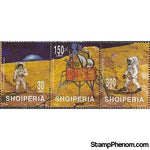 Albania 1999 1st Manned Moon Landing Anniversary-Stamps-Albania-StampPhenom