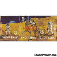 Albania 1999 1st Manned Moon Landing Anniversary-Stamps-Albania-StampPhenom