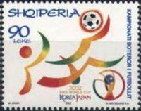 Albania 2002 Football World Cup-Stamps-Albania-StampPhenom