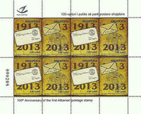 Albania 2013 Stamp Centenary-Stamps-Albania-StampPhenom