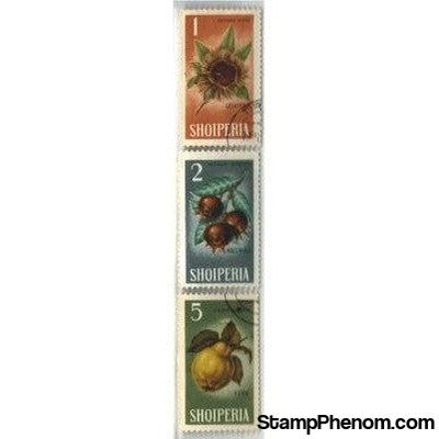 Albania Fruits , 3 stamps