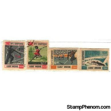 Albania Olympics Lot 2 , 4 stamps