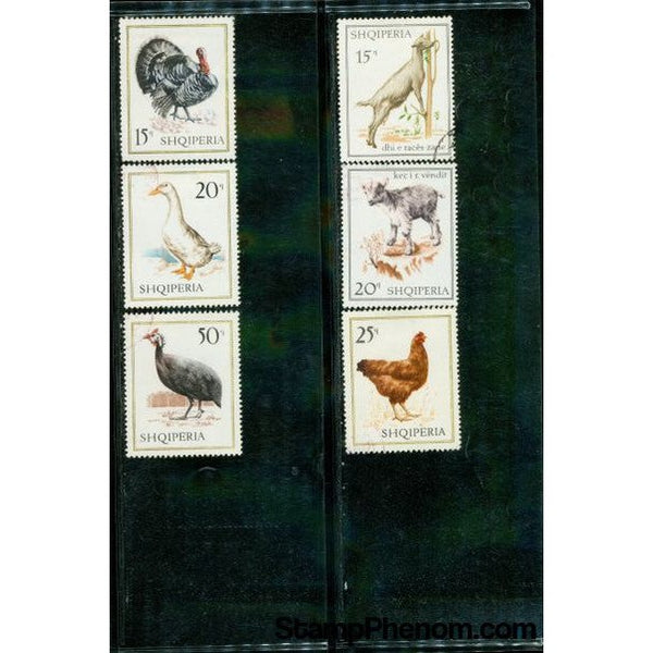 Albania Animals Lot 3 , 6 stamps