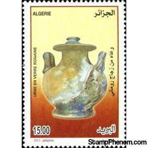 Algeria 2013 Romaine glass urn-Stamps-Algeria-Mint-StampPhenom