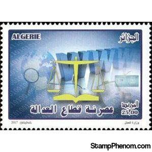 Algeria 2017 Ministry of Justice-Stamps-Algeria-Mint-StampPhenom