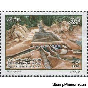 Algeria 2018 Water & Sustainable Developments: Desert Fuqqarat (a)-Stamps-Algeria-Mint-StampPhenom