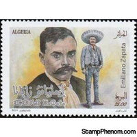 Algeria 2019 Death Cent Emiliano Zapata(1879-1919), Mexican Revolutionary-Stamps-Algeria-Mint-StampPhenom