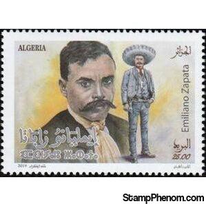 Algeria 2019 Death Cent Emiliano Zapata(1879-1919), Mexican Revolutionary-Stamps-Algeria-Mint-StampPhenom