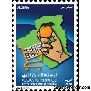 Algeria 2021 Consume Algerian Produced Goods-Stamps-Algeria-Mint-StampPhenom