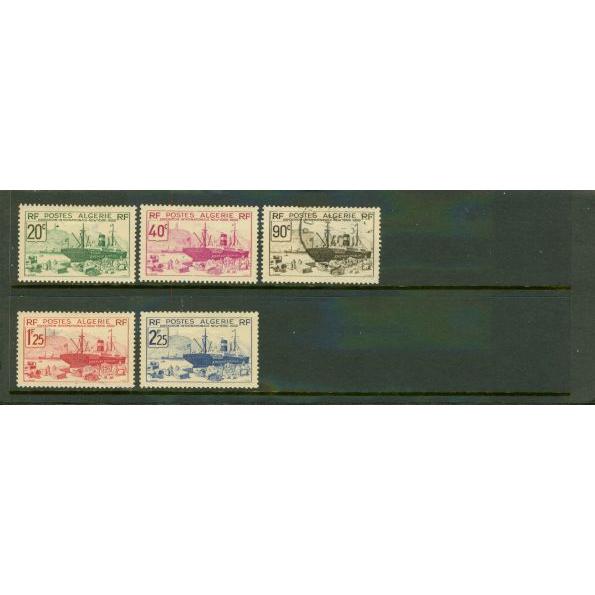 Algeria Ships , 5 stamps - Algeria Ships , 5 stamps